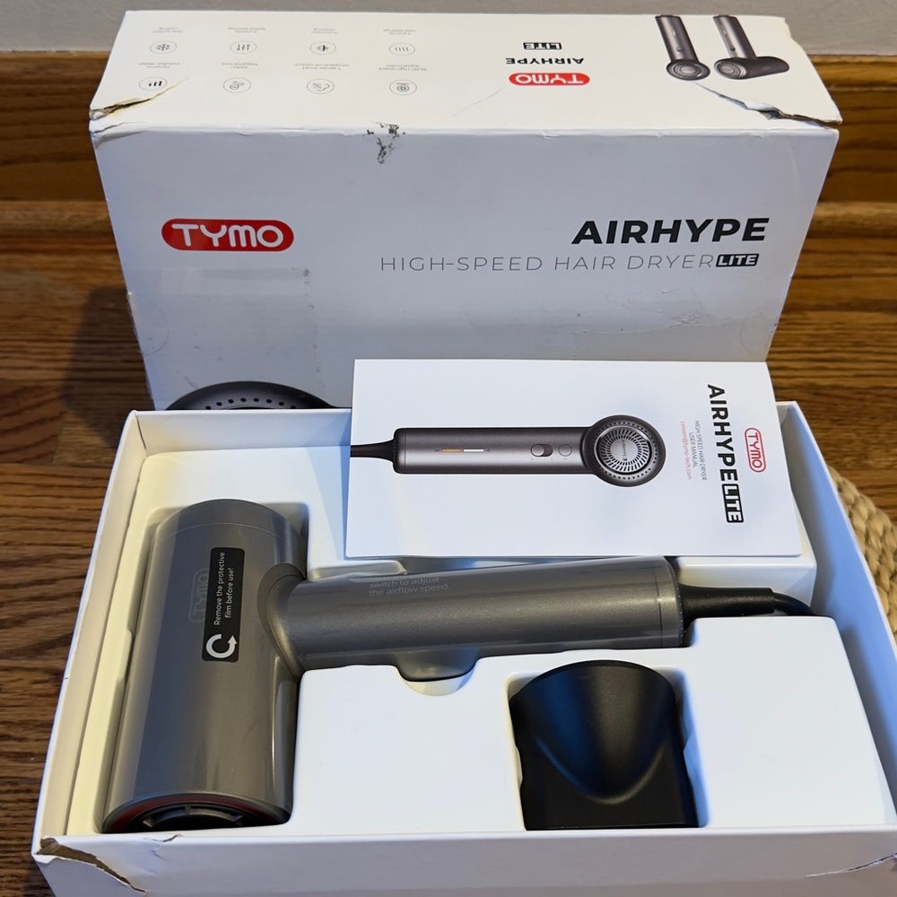 TYMO Ionic Hair Dryer, Professional 1500W High Speed